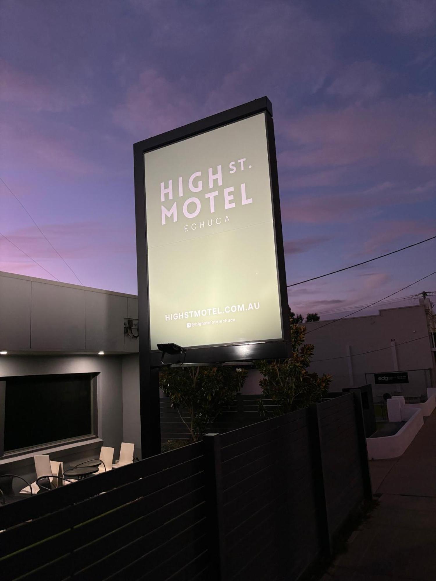 High Street Motel Echuca Eksteriør bilde
